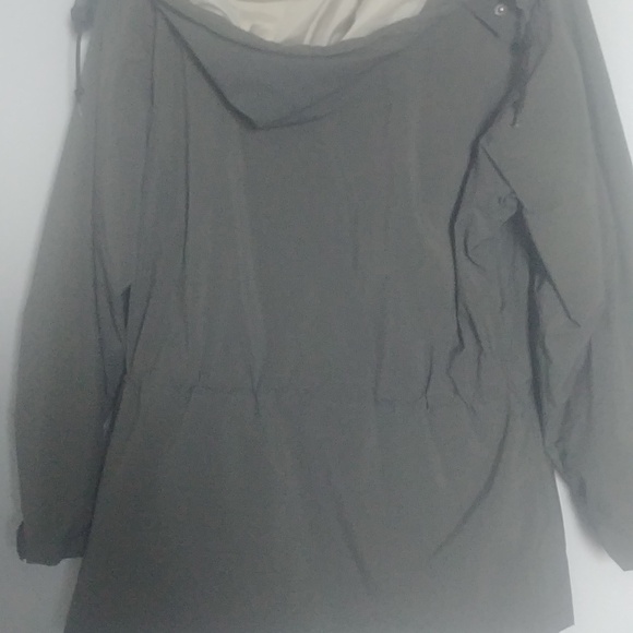 Vintage L.L.Bean Gore-Tek jacket EUC khaki grey and blue - Picture 8 of 15